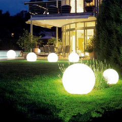 Dekorative Mondkugel-LED-wasserdichte Lampe für Garten und Hofweg, moderne Gartenlampe