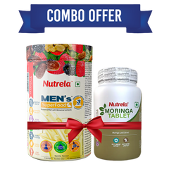 Patanjali Nutrela Men's Superfood + Moringa Tablets Combo