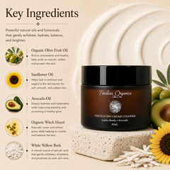 Exfoliating Creme Cleanser - Brightening + Toning
