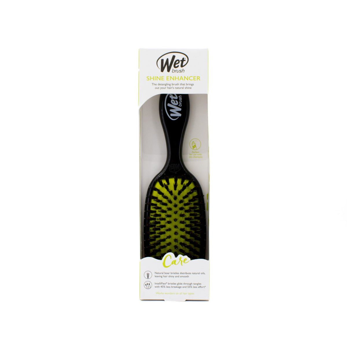 Wet Brush Shine Enhancer Haarbürste SCHWARZ - Neu