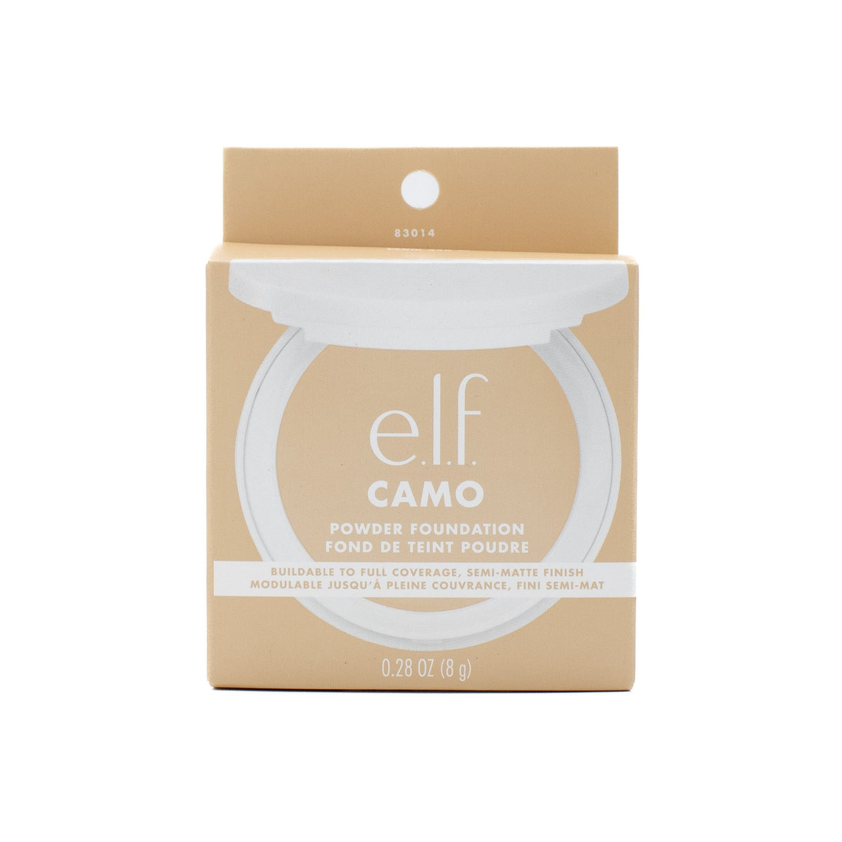 e.l.f. Camo Powder Foundation LIGHT 250W 0.28oz - Neu