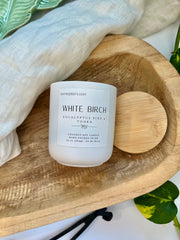 White Birch – Eco-Friendly Vegan Coconut Soy Candle | New Hampshire