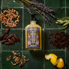 Kit de démarrage de savon pour les mains Maison Mascarell, distributeur et recharge de savon - Contenant imparfait