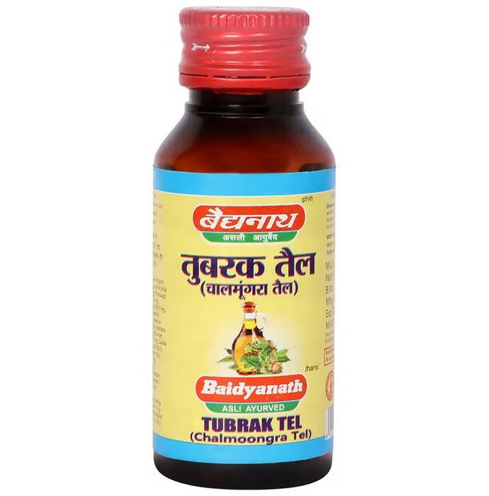 Huile de Tubrak (huile de Chalmoongra) Baidyanath Jhansi