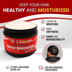 Whipped Shea Butter Moisturizer for Dry Hair