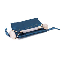 Jade Roller Beauty QUARTZ ROSE - Boîte imparfaite