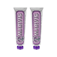 Marvis Premium Jasmin Mint Toothpaste with Xylitol - 2 x 85ml - Refreshing Oral Care