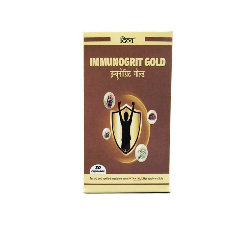 Patanjali Divya Immunogrit Gold en capsules