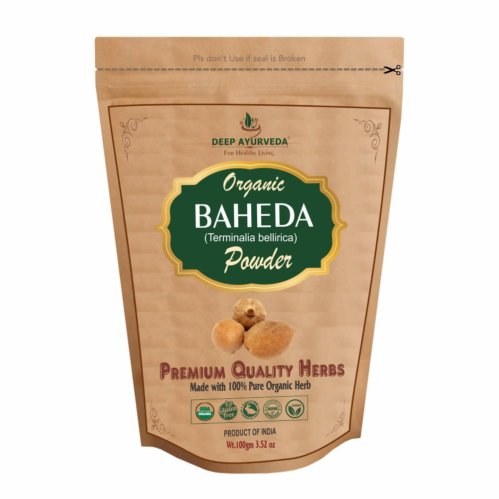 Deep Ayurveda poudre de baheda biologique
