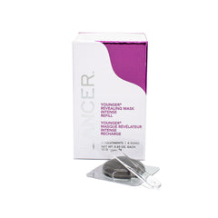 Mascarilla reafirmante Younger Revealing Mask Intense de LANCER, recarga 4 X 0.45oz - Caja imperfecta