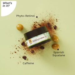 Crème contour des yeux Pilgrim Under Eye Cream Rejuvenation Surge avec rétinol végétal alternatif et caféine