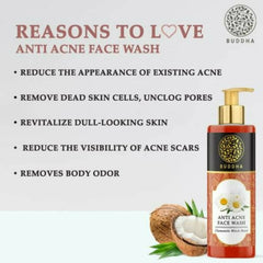 Nettoyant visage anti-acné naturel Buddha