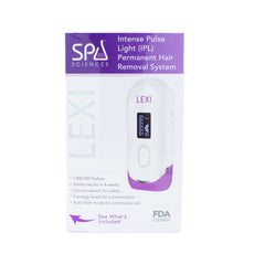 Sistema de depilación permanente IPL Spa Sciences LEXI - Caja imperfecta