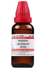 Dilución de Aconitum Lycoctonum de Dr. Willmar Schwabe India