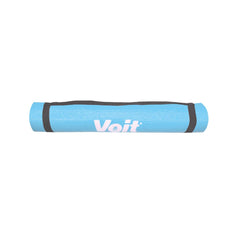 Voit Blue Yoga Mat - 173x61cm, 4mm Thickness for Comfort & Grip