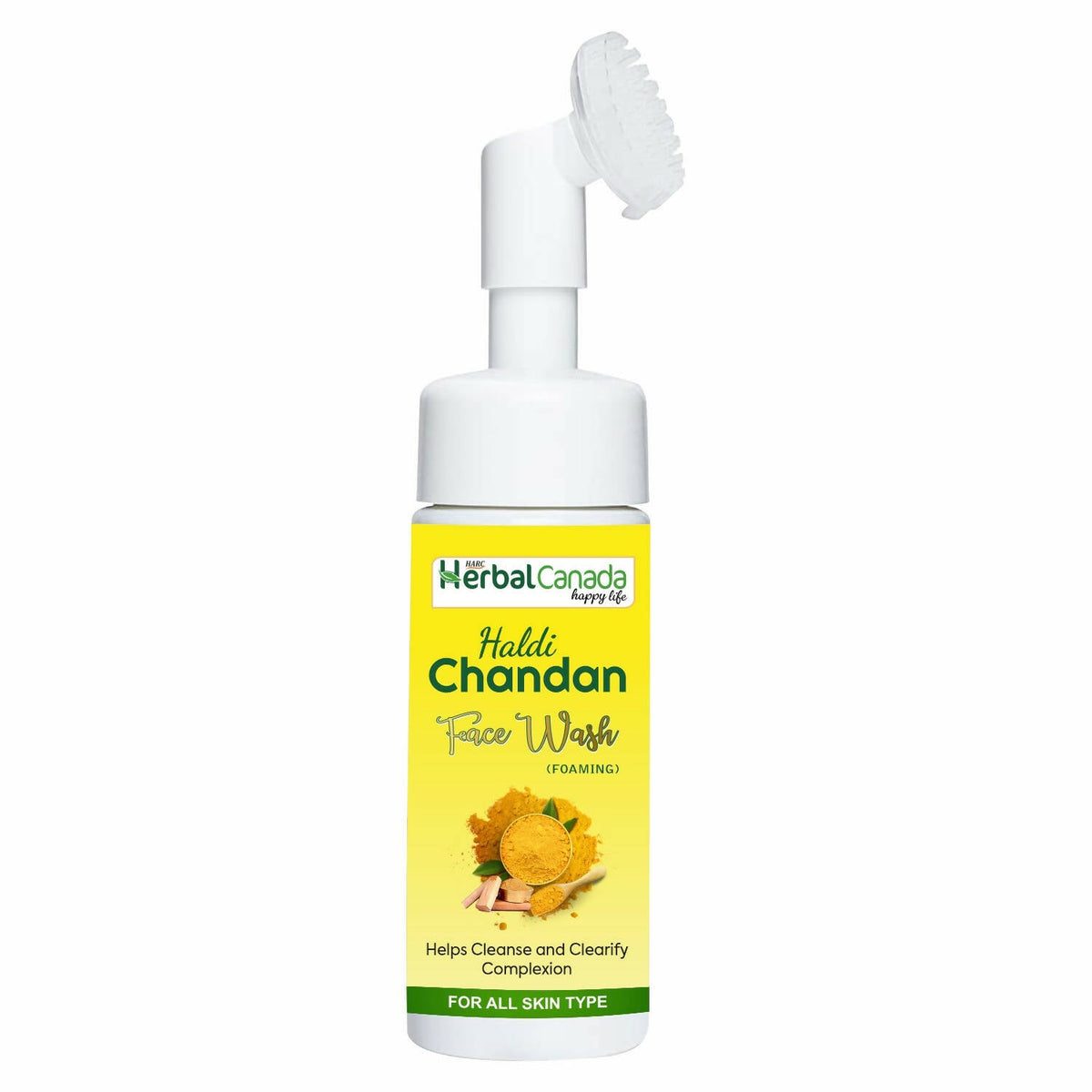 Limpiador facial espumoso Herbal Canada Haldi Chandan