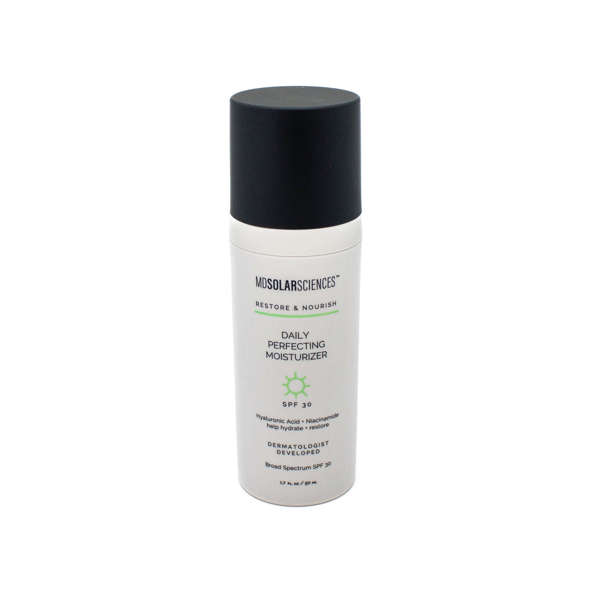 Hydratant perfecteur quotidien MDSOLARSCIENCES SPF30 1.7oz - Petite quantité manquante
