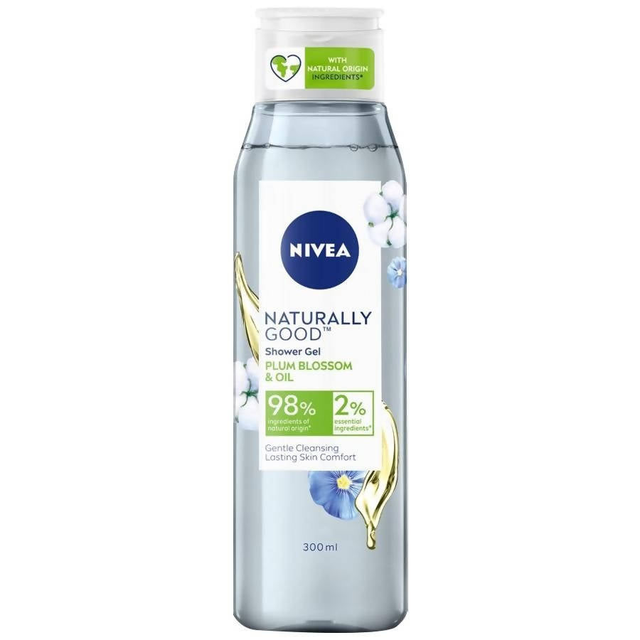 Gel douche Naturally Good à la fleur de prunier et à l’huile de Nivea