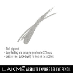 Crayon pour les yeux Lakme Absolute Explore - Alluring Silver