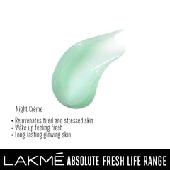 Crème de nuit Fresh Life Lakme Absolute
