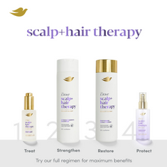 Dove Scalp+Hair Therapy Sulphate Free Density Boost Strengthening Shampoo