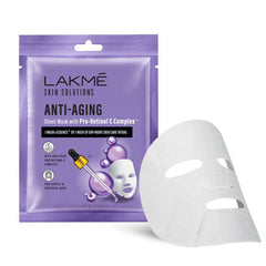 Mascarilla facial antiedad en lámina Lakme Skin Solutions