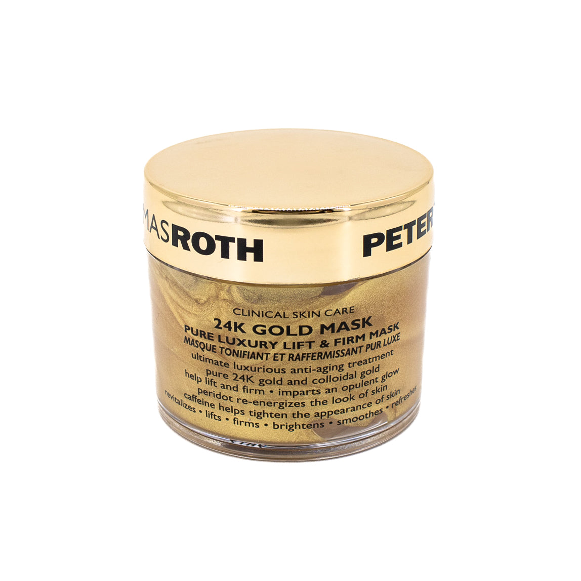 Masque Lift & Firm à l’or 24 carats PETERTHOMASROTH 1.7oz - Boîte manquante
