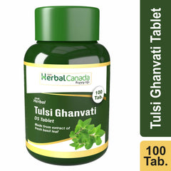 Comprimés de tulsi ghanvati Herbal Canada