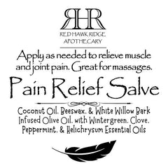 Pain Relief Salve w/ Willow Bark