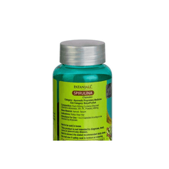 Capsules de spiruline Patanjali avec de la spiruline naturelle
