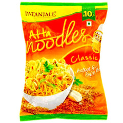 Nouilles Patanjali Atta classiques (paquet de 10)