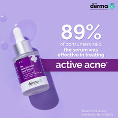Duo The Derma Co avec écran solaire visage à 1% d'acide hyaluronique et sérum visage à 2% d'acide salicylique