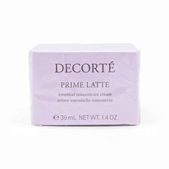 DECORTE Crème concentrée essentielle Prime Latte 1.4oz - Neuf