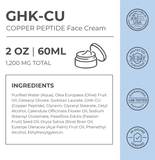 GHK-Cu Copper Peptide Face Cream