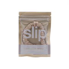 Chouchou fin en soie pure slip ROSE GOLD - Neuf