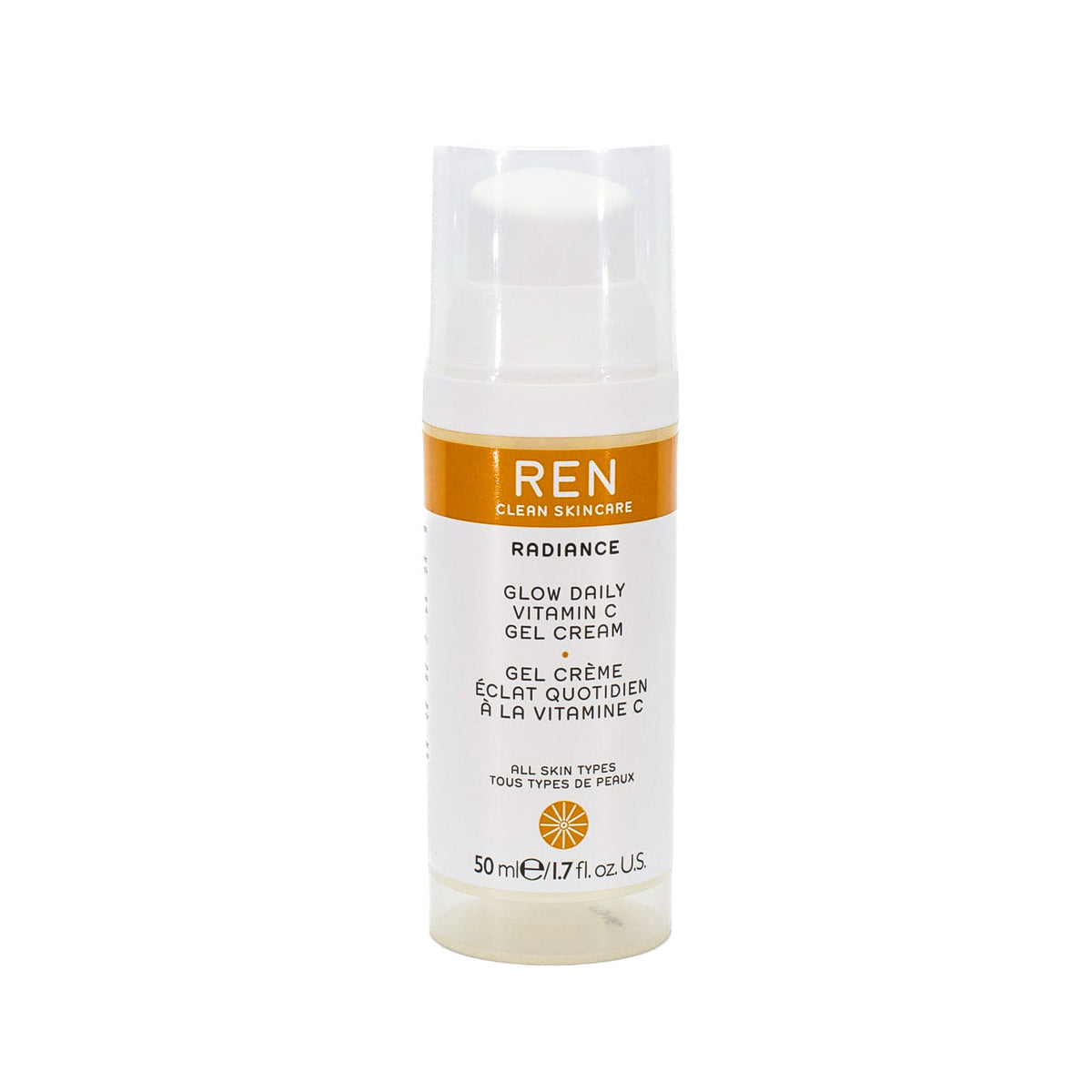 REN CLEAN SKINCARE Glow Daily Vitamin C Gel Cream 1.7oz - Ohne Umverpackung