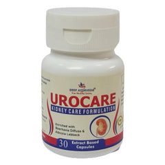 Gélules végétariennes Urocare 500mg Deep Ayurveda