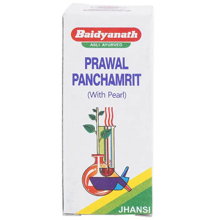 Baidyanath Jhansi Prawal Panchamrit (avec perle) Tablets