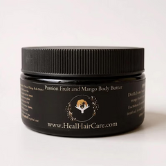 Mango Passion Fruit Body Butter Calms Eczema, Nourishes Dry & Sensitive Skin