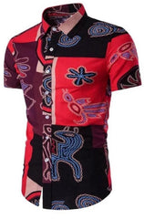 Camisa dashiki de estampado africano