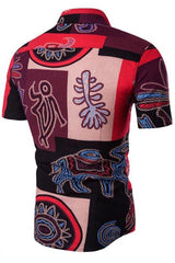 Camisa dashiki de estampado africano