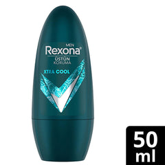 Rexona Xtra Cool Roll-On Deodorant for Men - 72 Hour Protection, Long-Lasting Freshness
