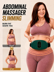 Slimming Machine for Women, Electric Abdominal Fat Burner, Anti-Cellulite Massage Belt, Body Shaping & Belly Fat Removal