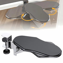 Computer Arm Rest Support Extender for Desk Adjustable Rest Pad Holder Ergonomic Elbow Rest Holder Folding Rotating Desk