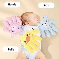 Baby Soothing Palm Sleep Pillow Newborn Heated Electric Remote Control Simulated Palm Slapping Sleep Pad Baby Care Accessories