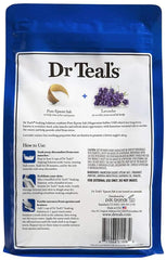 Epsom Salt Bath Soaking Solution, Eucalyptus and Lavender, 2 Count, 3lb Bags - 6lbs Total, Soothes Sore Muscles