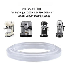 JUSTINLAU Coffee Machine Silicone Brew Head Gasket O-Ring Seal Rings Professional Part Seal for DeLonghi EC685/EC680/EC850/860