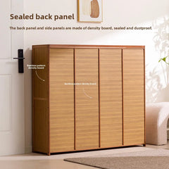 New shoe cabinet household multi-layer storage shoes dust-proof door porch floor large-capacity porch rack shoe rack