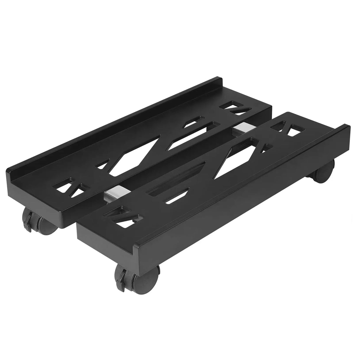 Adjustable Mobile CPU Stand Ventilated Computer Tower Stand PC Tower Stand Fits Most PC Under Desk CPU Holder PC Floor Cart