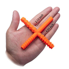 X Shape Teether Kids Speech Therapy Teeth Massager Adults Child Chewing Tool Muscle Rehabilitation Training